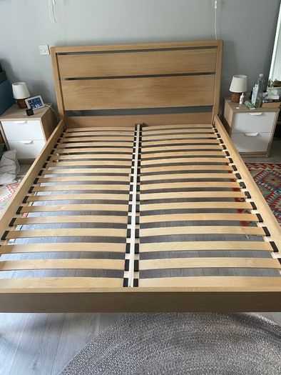 Wooden Habitat Double Bed Frame (5ft Kingsize)