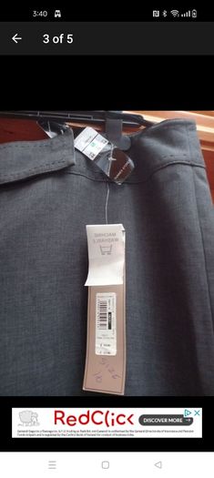 Dunne stores grey trousers new with tags.