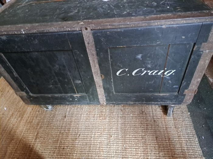 Vintage Wooden Chest