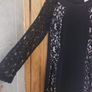 Black and ivory lace dress (free post) Image 2