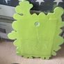 Cloud Shaped Child's Mirror (Green) Image 3
