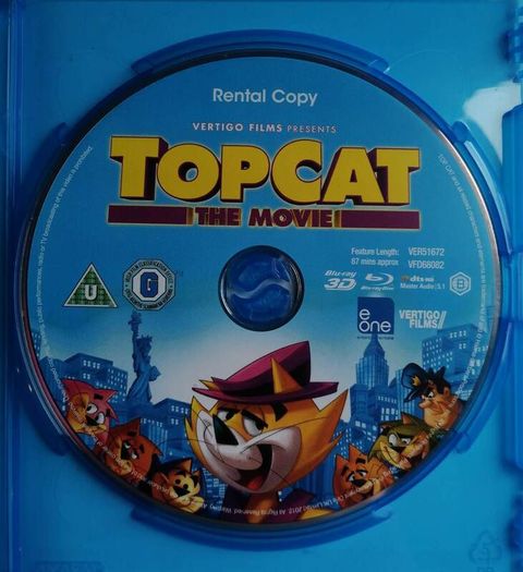 Top Cat: The Movie 3D [2011] [3D Blu-ray Movie]