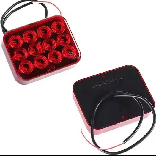 1pc 12LED Rear Tail/Fog Light Lamp Trailer Truck Caravan Bus Foglight
