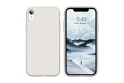 Liquid Silicone Case For iPhone XR Luxury Thin Soft Phone Cover New Grey - FHT7IPXRLK