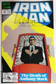 Iron Man #284 1st Time James Rhodes In War Machine Armour (1992)