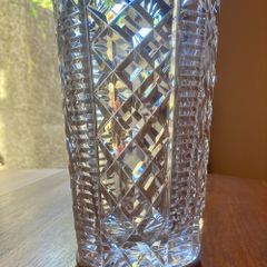 Waterford Crystal Clare Cut 8" Vase, mid 1950s.