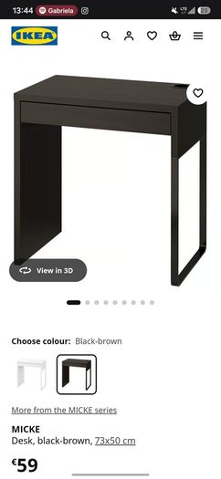 IKEA Micke Desk