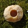 Orange Calcite tea light holder,Natural crystals, Orange Calcite Image 5