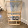 Hardwood bedside lockers, Ikea shelf and stool, Phil Kenyon putting mat Image 8
