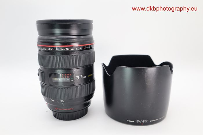 Canon Ef 24-70mm F2.8l Usm Lens #0533