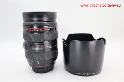 Canon Ef 24-70mm F2.8l Usm Lens #0533