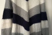 Stripe Fluffy Jumper BNWT