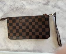 Louis Vuitton inspired wallet pouch