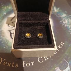 Pandora sterling silver citrine