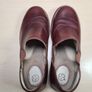 womens DR MARTENS low heel clog boots chelsea brown leather Size UK 4 EU 37 (AT2) Image 9