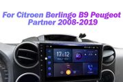 Android Radio Citroen Berlingo B9 Peugeot Partner 2008-2019 Car Radio Multimedia Player