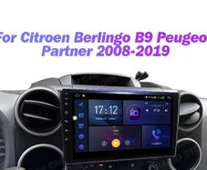 Android Radio Citroen Berlingo B9 Peugeot Partner 2008-2019 Car Radio Multimedia Player
