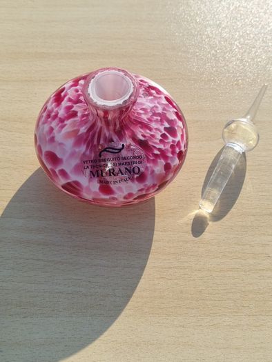 Murano glass perfume bottle