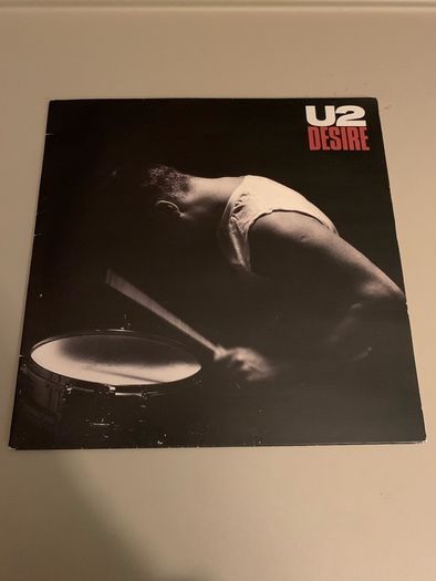 U2 - Desire UK 7 inch Original Vinyl 1988 Island Records