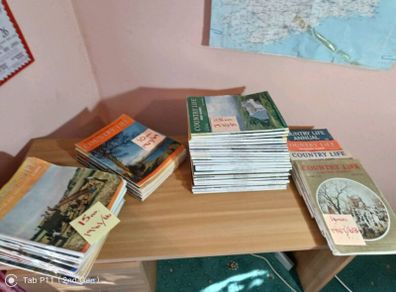 Country Life magazines. 1960's & 70's. Over 50no.