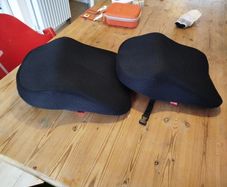 Two Lumbar Support Cushions