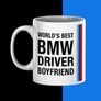 World's Best BMW Driver Boyfriend Mug, Bmw Mug, Bmw Gifts for Men, Birthday Gift for Boyfriend, Cup for an Owner of a Bmw, Bmw Owner Mug Image 2