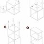3 Tier Side End Table, Wooden Bedside Table, Modern Sofa Side End Table for Living Room/Bedroom/Small Space, Brown+Black Legs, Image 4