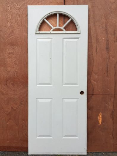 External insulated door