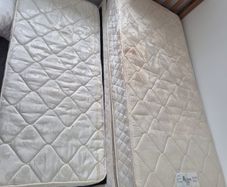 single bed with pullout bed