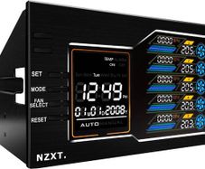 NZXT Sentry LX Dual 5.25in LCD Fan Controller