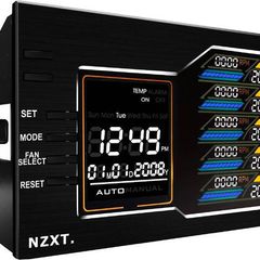 NZXT Sentry LX Dual 5.25in LCD Fan Controller