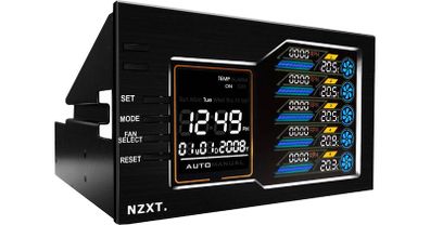 NZXT Sentry LX Dual 5.25in LCD Fan Controller