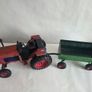 Vintage 1960s Ertl Tractor And Trailer Model 60s Image 3