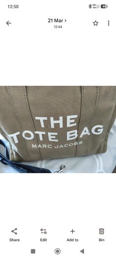 Marc Jacobs Tote Large