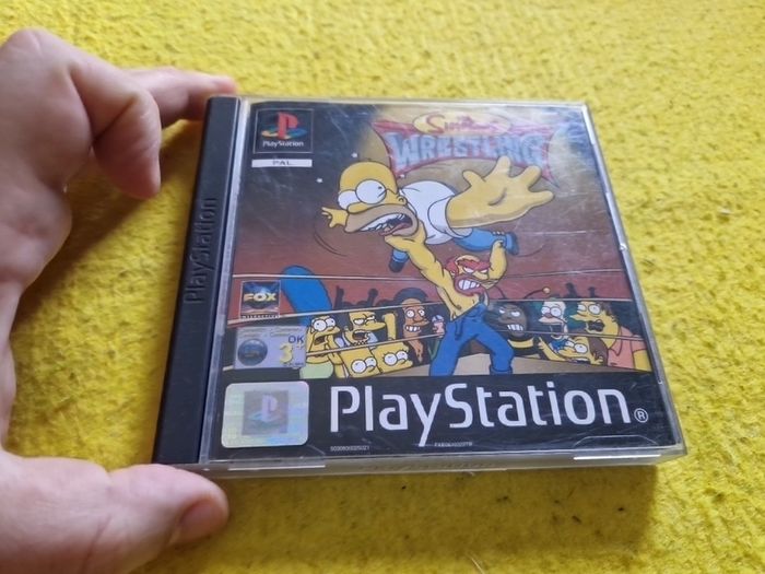The Simpsons Wrestling PlayStation1 Ps1 PlayStation2 Ps2 games Original