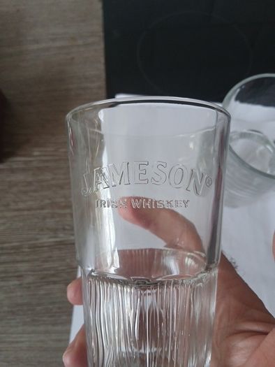 Vintage Jameson Irish Whiskey glasses ,a pair