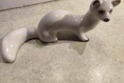 Weasel ferret laska Soviet Russian porcelain figurine USSR PAST CENTUR