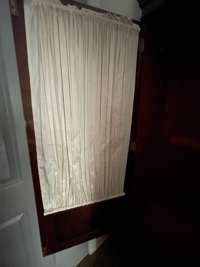 Edwardian mahogany armoire