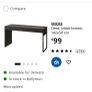 Ikea office desk, chair and book shelf Image 2