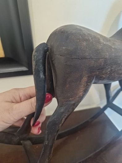 vintage folk art horse