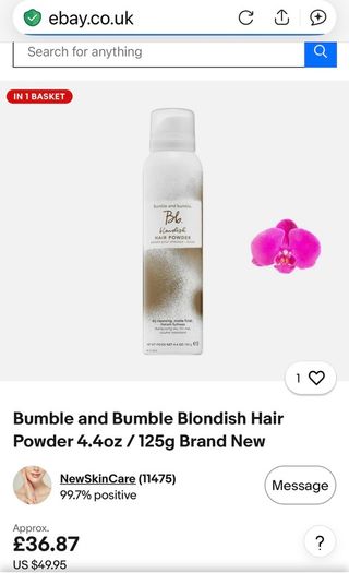 Hair powder Bumble and Bumble - blondish