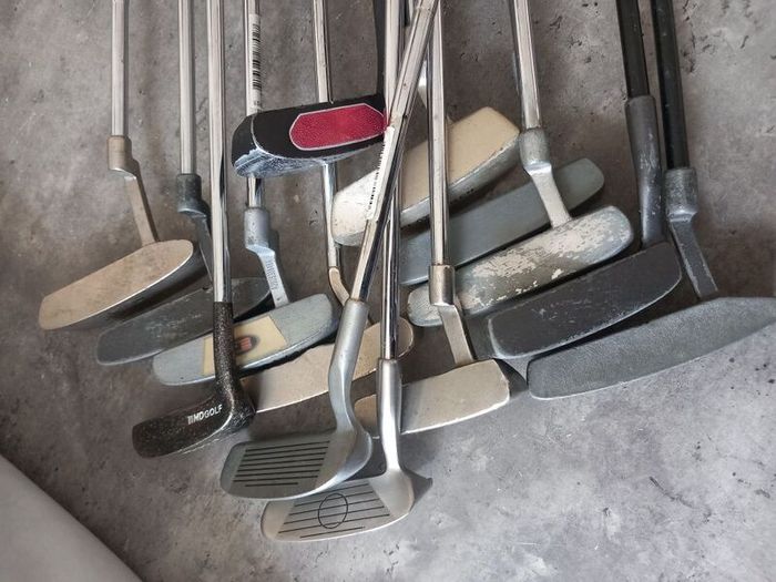 A selection of golf putters. Right handed clubs NOT SELLING SEPARATE