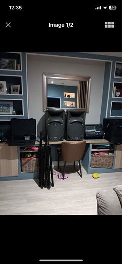 PA Equipment  Mackie C300 and Yamaha EMX312SC