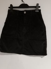 Brown Cord  Skirt