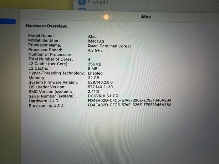 27" iMac 5K | 4.2Ghz i7 | 32GB Ram | 2TB SSD | 8GB Video | Delivery