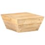 Coffee Table V-shape 66x66x30 cm Solid Mango Wood Image 7