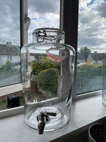 Vintage Old Fashioned Nantucket GLASSWARE CO. 2.0 Gallons