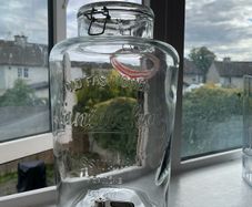 Vintage Old Fashioned Nantucket GLASSWARE CO. 2.0 Gallons