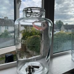 Vintage Old Fashioned Nantucket GLASSWARE CO. 2.0 Gallons