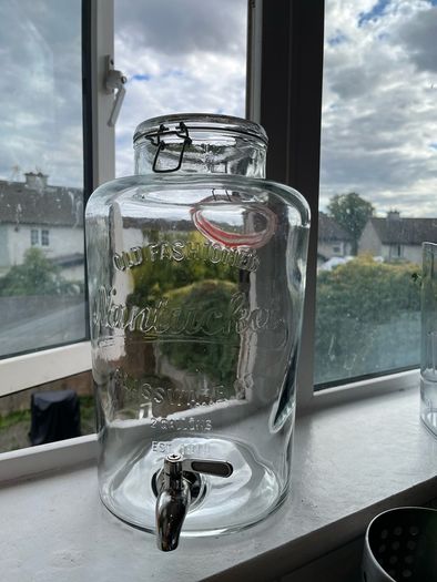 Vintage Old Fashioned Nantucket GLASSWARE CO. 2.0 Gallons